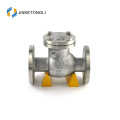JKTLPC107 air compressor forged steel flow control check valve fitting